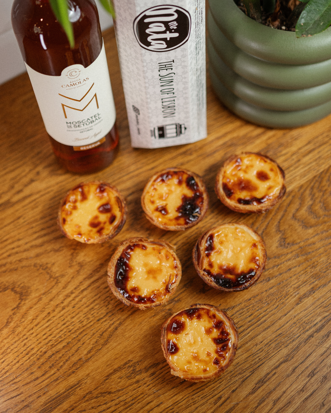 Moscatel de Setúbal + 6 Pastel de Nata Original