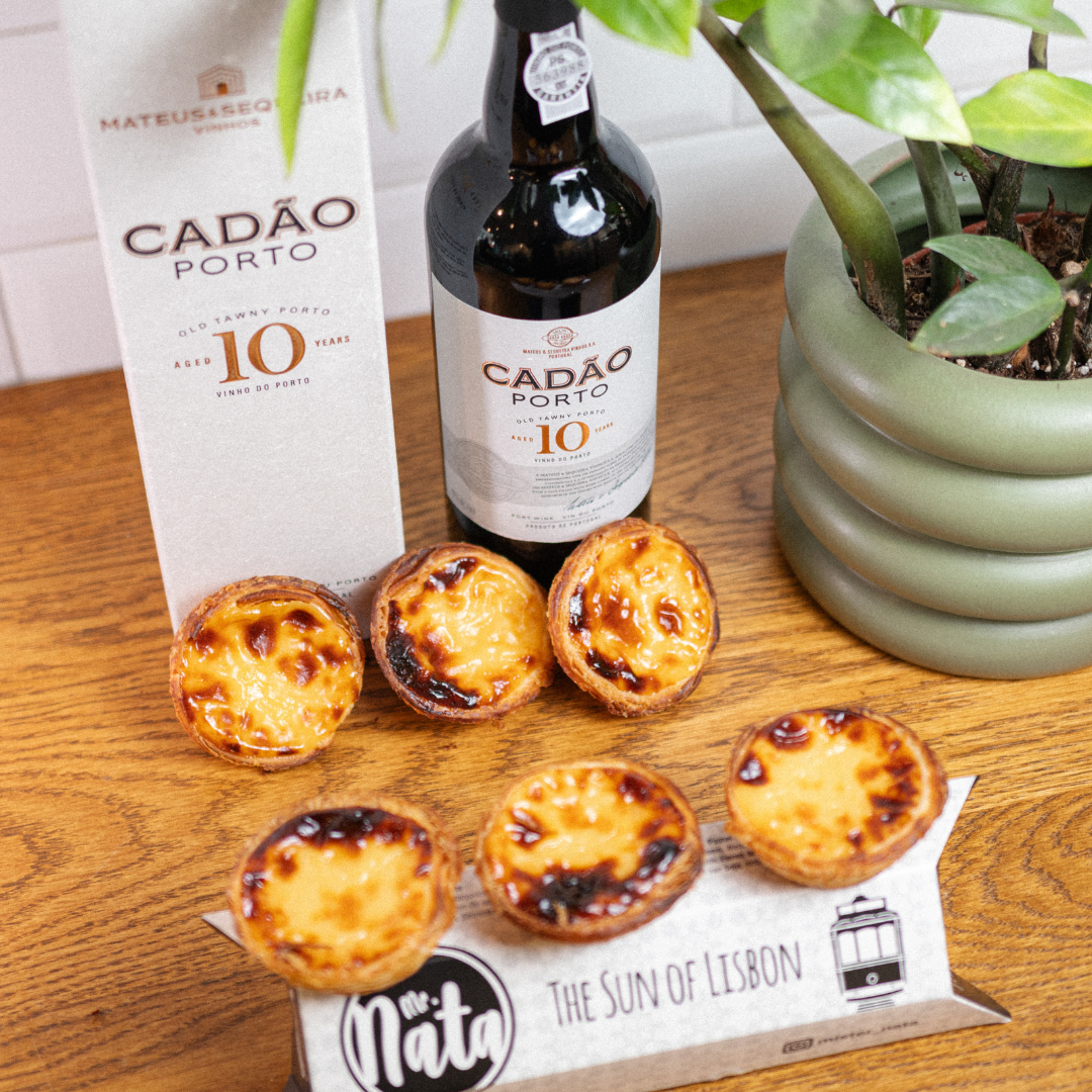 Portwijn + 6 Pastel de Nata Origineel