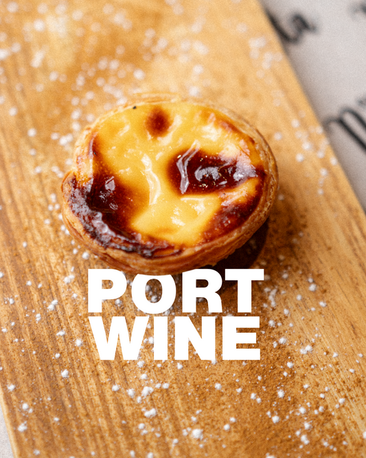 Pastel de nata Port wine