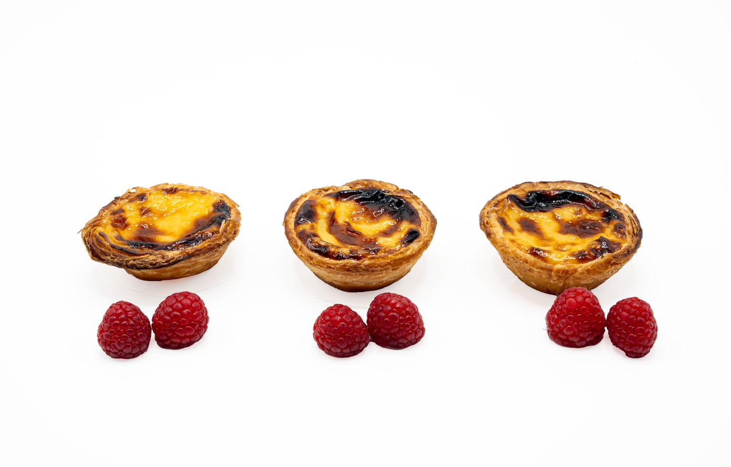 Pastel de Nata Raspberries