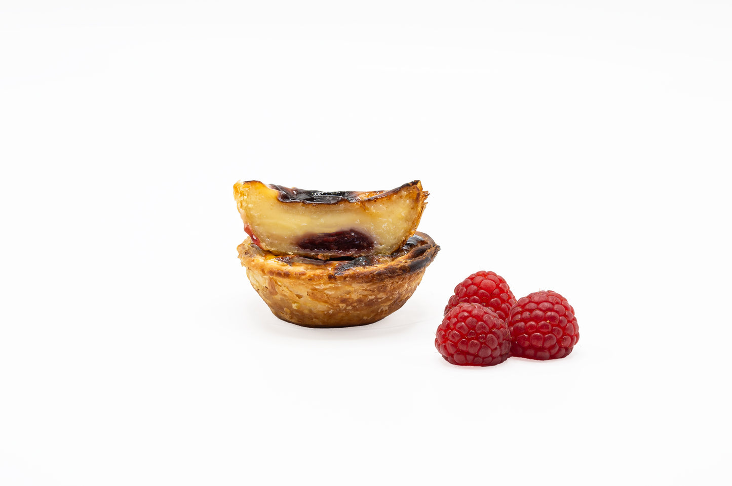 Pastel de Nata Raspberries